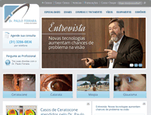 Tablet Screenshot of aneldeferrara.com.br